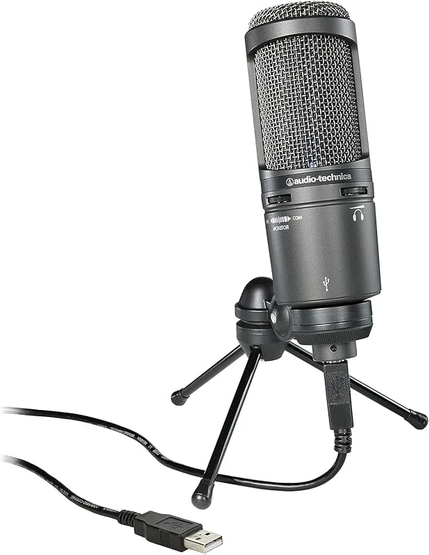 Audio-Technica AT2020USB+ Cardioid Condenser Microphone