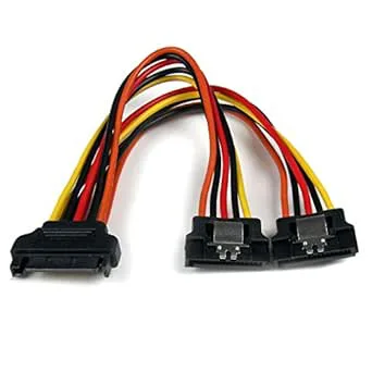 StarTech.com SATA Y-strömadapterkabel med låsklämma