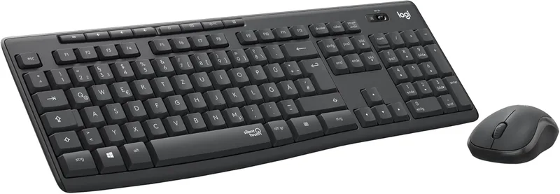 Logitech MK270 tådlöst tangentbord och mus-kombination för Windows