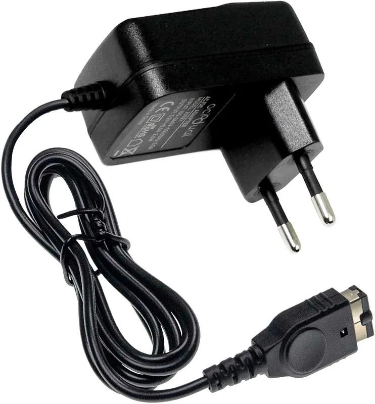 OcioDual Väggladdare Kompatibel med DS Game Boy Advance SP NDS GBASP
