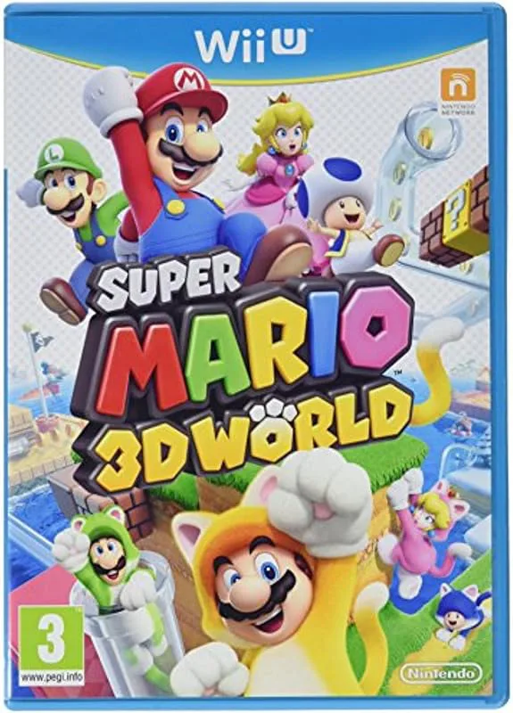 Super Mario 3D World Game Wii U
