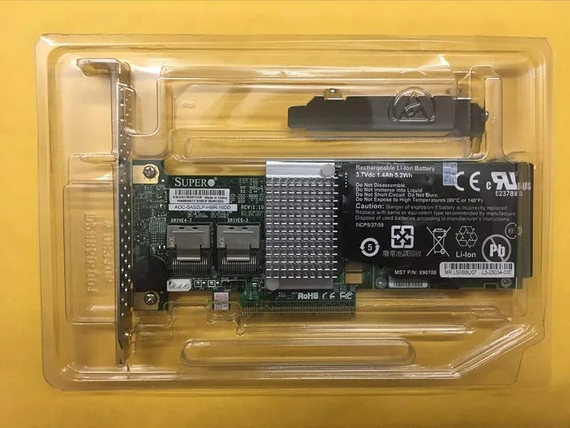 Supermicro AOC sas2lp-raid-h8ir kontrollanter