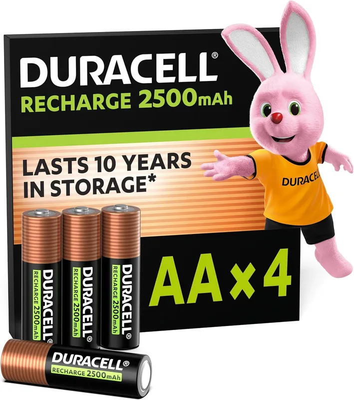 Amazon Basics Högpresterande alkaliska AAA- och AA-batterier