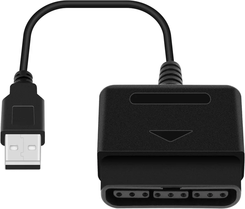 PS1 PS2 till PC USB 2.0 Controller Adapter