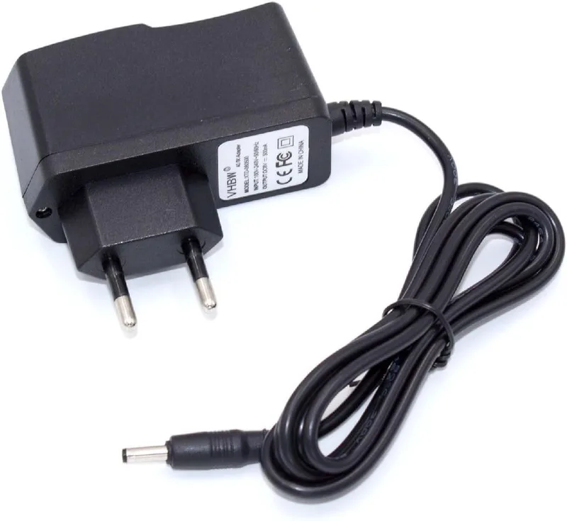 vhbw 220 V nätdel laddare laddkabel 4 W