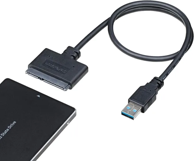 StarTech.com USB3S2SAT3CB hårddiskadapter, svart