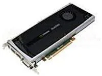 nVidia QUADRO 4000 2Gb GDDR5 PCI-E PCI Express grafikkort, 1 x Dual Link DVI-I-I-port 2 x DisplayPort, fantastiskt profe