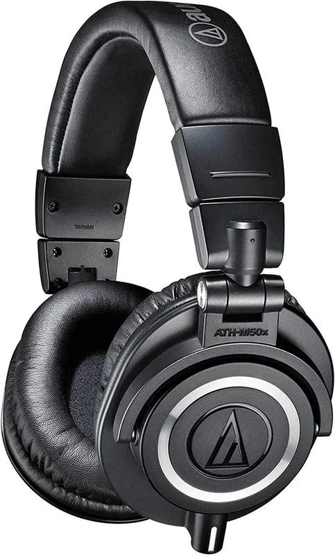 Audio-Technica ATH-M50X Professionella Monitorhörlurar Svart