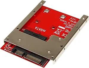StarTech.com mSATA SSD till 2,5 tums SATA-adapter/omvandlare