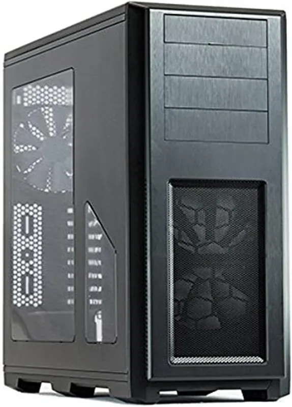 Phanteks Enthoo Pro Fulltorn-chassi med fönsterfodral PH-ES614P_BK, svart