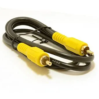 kenable Cinch kontakt digital koaxialkabel SPDIF ljud eller komposit