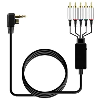 OSTENT AV HDTV TV Audio Video Komponent Kabelledning för Sony PSP 2000/3000 Konsol