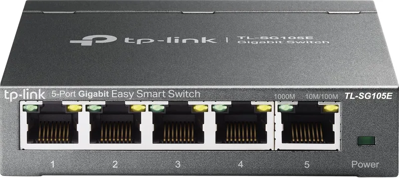 TP-Link TL-SG105E 5-Port Gigabit Easy Smart Managed Network Switch