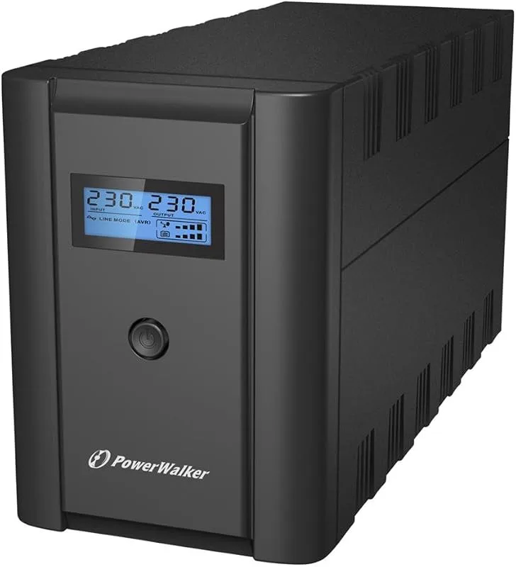 PowerWalker VI 1200 LCD/IEC Line-Interactive 1200VA 6AC outlet(s) uninterruptible power supply (UPS)