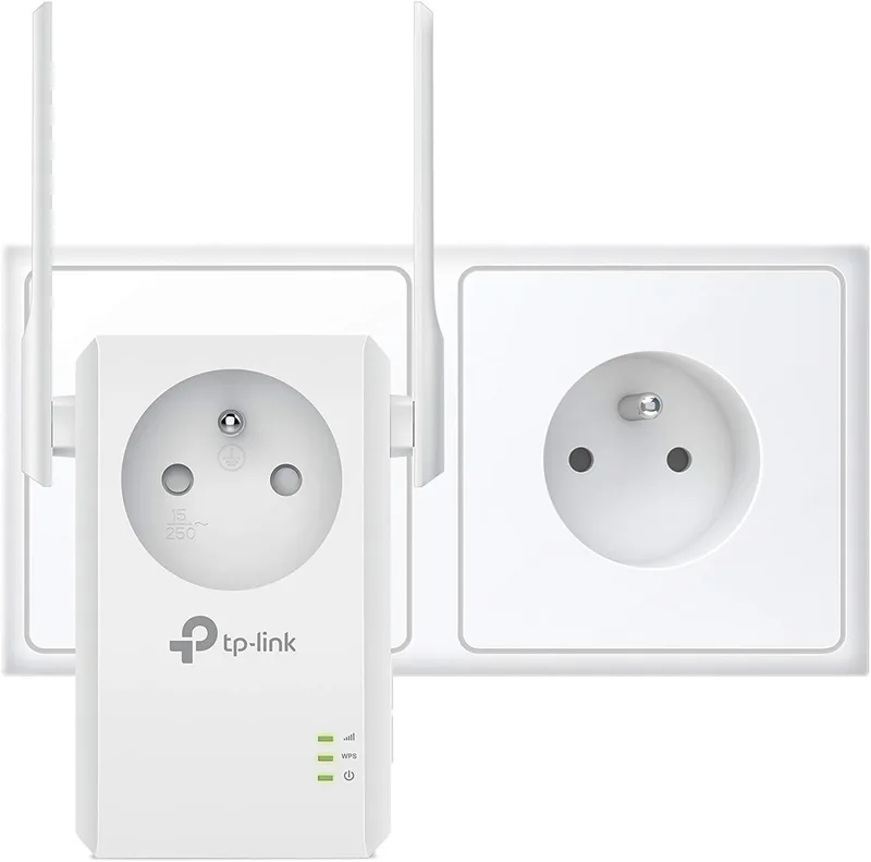 TP-Link Wi-Fi-repeater N300 signalförstärkare vit