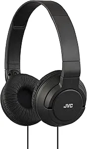 JVC hopfällbara lätta kraftfulla bas-over-ear-hörlurar