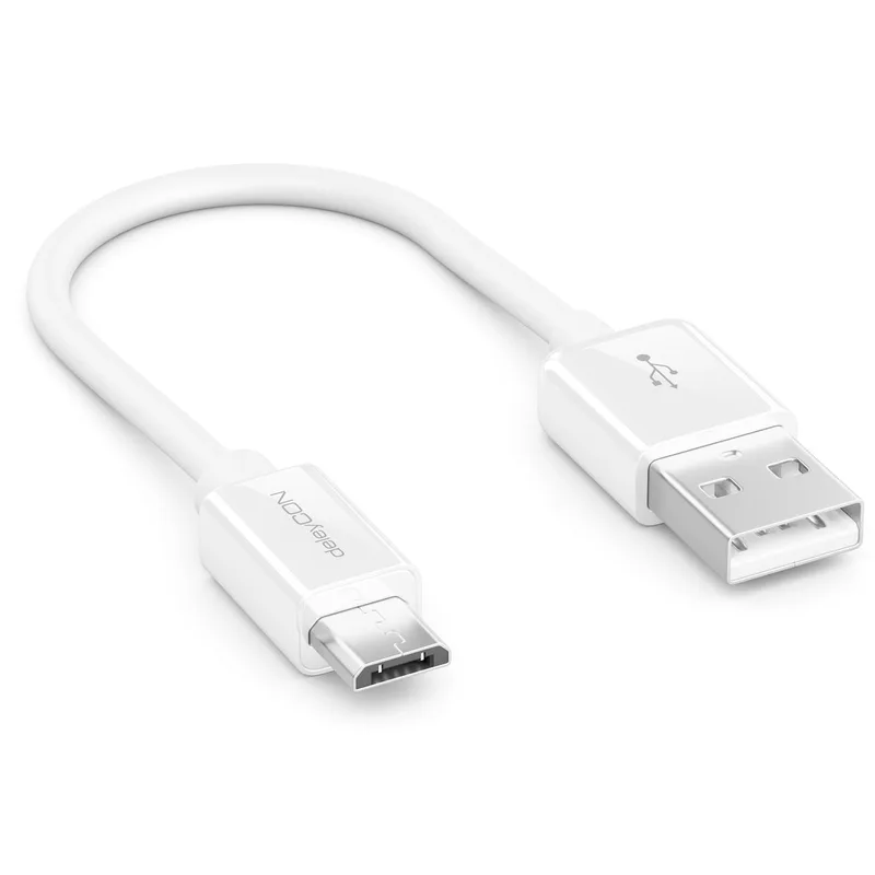 deleyCON 0,15m Micro USB Laddningskabel Datakabel