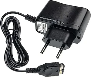 vhbw laddare kompatibel med Nintendo NDS, DS spelkonsol – laddningskabel