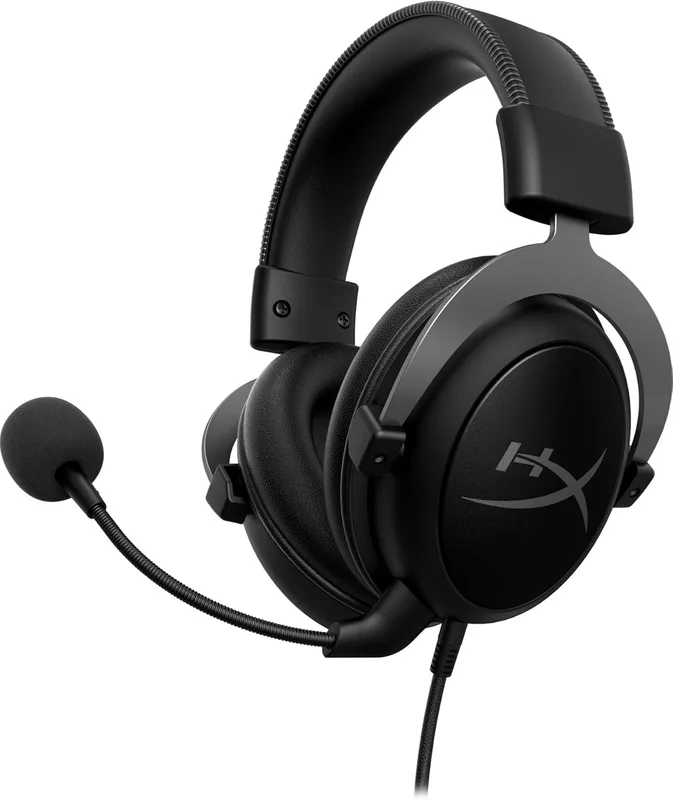HyperX Cloud II KHX-HSCP-GM Headset, Svart, 17 x 12 x 7 cm