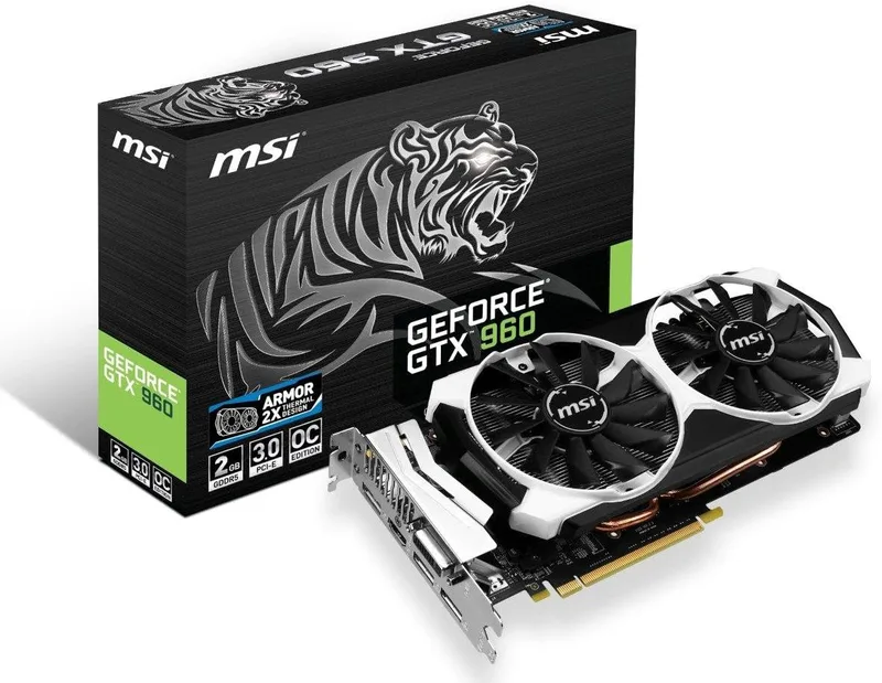 MSI GeForce GTX 960 2GD5T OC 2GB