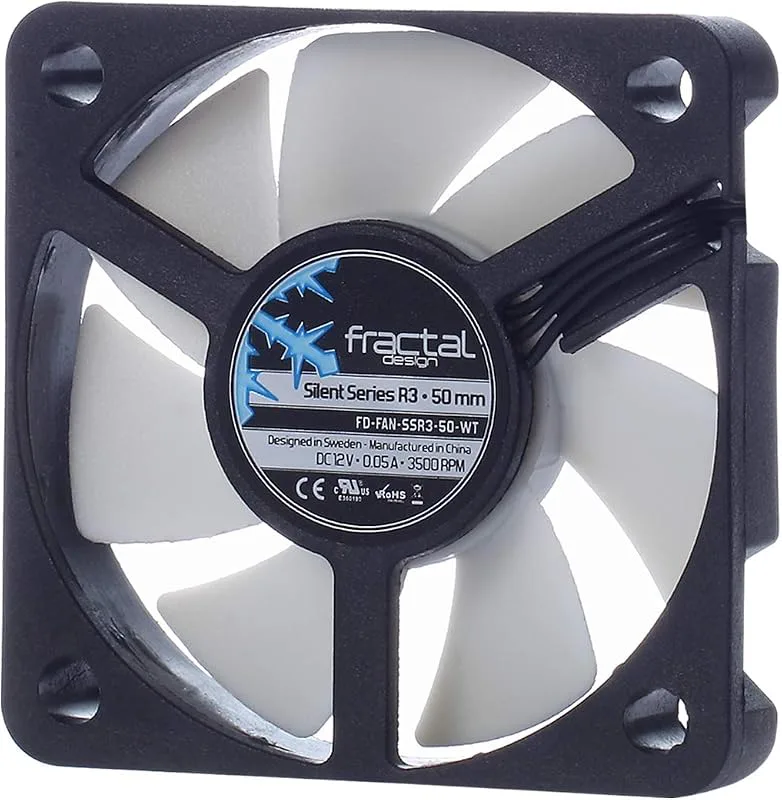 Fractal Design Silent Series R3 50 mm FD-SSR3-50-WT, vit