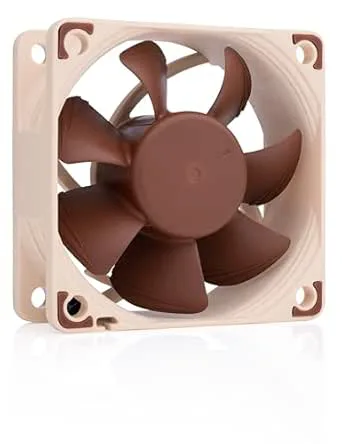 Noctua NF-A6x25 PWM, Tyst Premiumfläkt, 4-pin (60 mm, Brun)