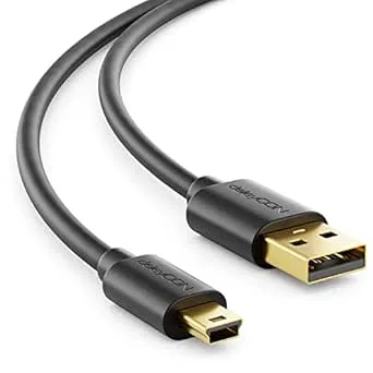 deleyCON 1,5m Mini USB 2.0 High‑Speed Kabel