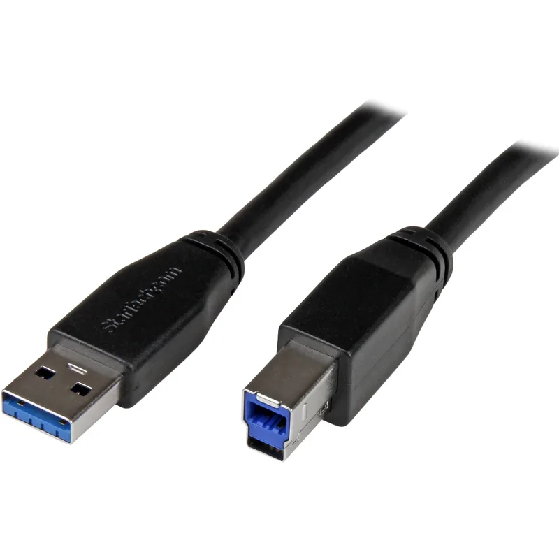 StarTech.com 10 m aktiv USB 3.0 USB-A till USB-B-kabel