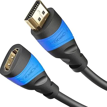 HDMI-förlängningskabel med speciell A.I.S.-skärmning