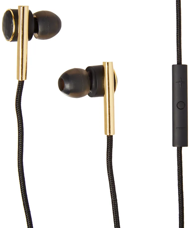 Caeden Linea N2 in-ear-hörlurar, kol/guld