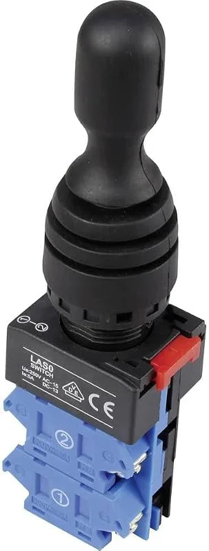 TRU Components Joystick 1303043 250 V/AC höger spak skruvanslutning IP67 1 st (er)