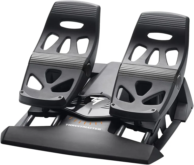 Thrustmaster TFRP T. Flight Rudder Pedals – Precisa roderkontroller med S.M.A.R.T-teknologi för PC, PlayStation och Xbox