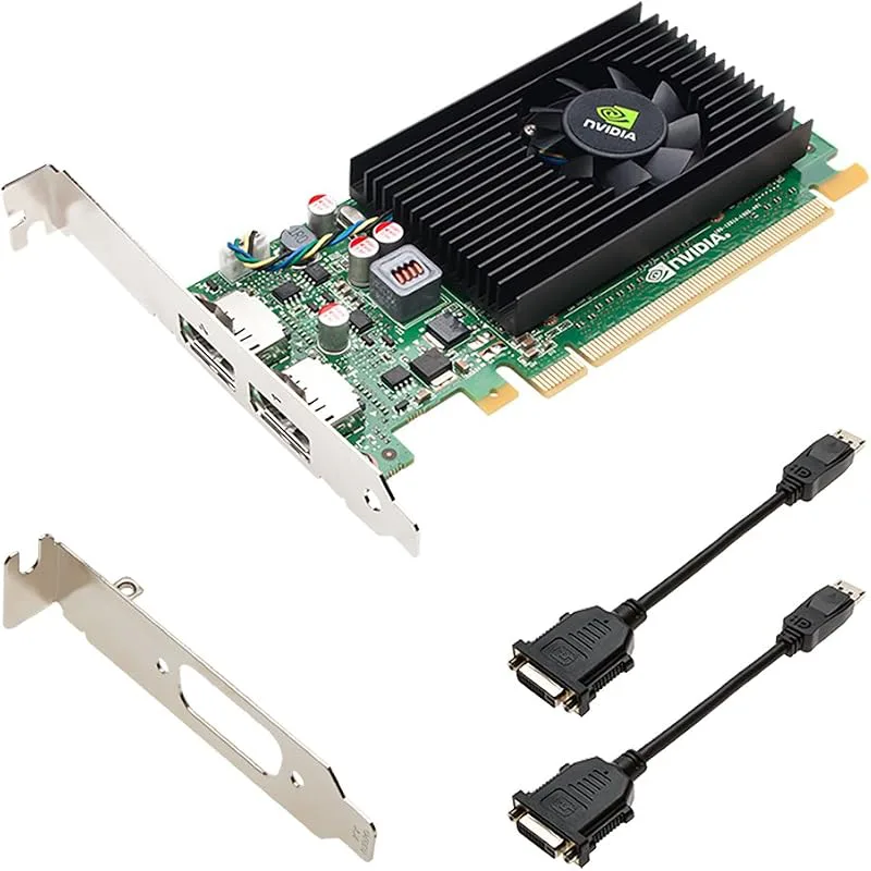 PNY NVIDIA NVS 310 Pro GDDR3 PCI-Express Low Profile Dual DP/DVI (VCNVS310DVI-1GB-PB)