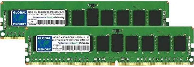 16GB (2 x 8GB) DDR4 2133MHz PC4-17000