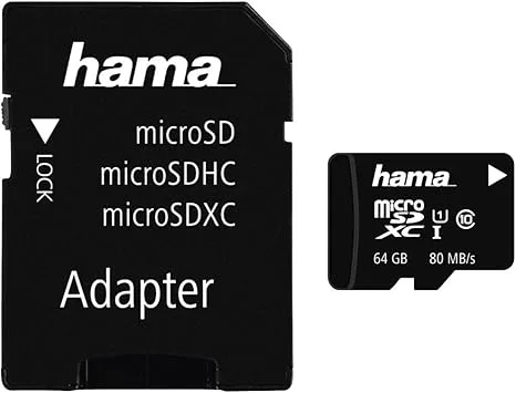 Hama microSDXC 64 GB klass 10