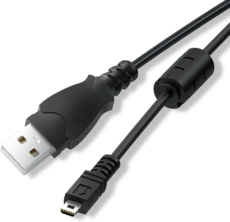 LEAGY USB-dataladdnings- och synkroniseringskabel för Sony Cybershot DSC-W800 W810 W830 W330 S/B/P/R