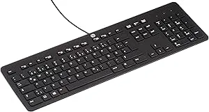 HP USB Business Slim Tangentbord Svart