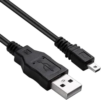 Panasonic Lumix digitalkamera USB-kabel för DMC-TZ61, TZ 40, TZ 70 dmc-zs19, kameraöverföring till din PC eller Mac