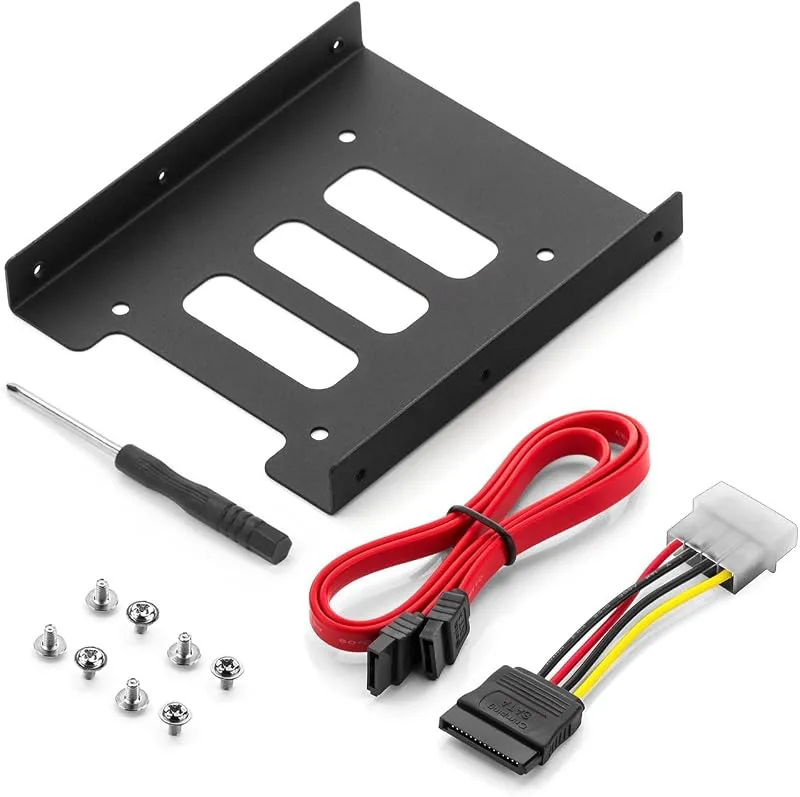 deleyCON Monteringsram för 2,5" Hårddiskar SSD