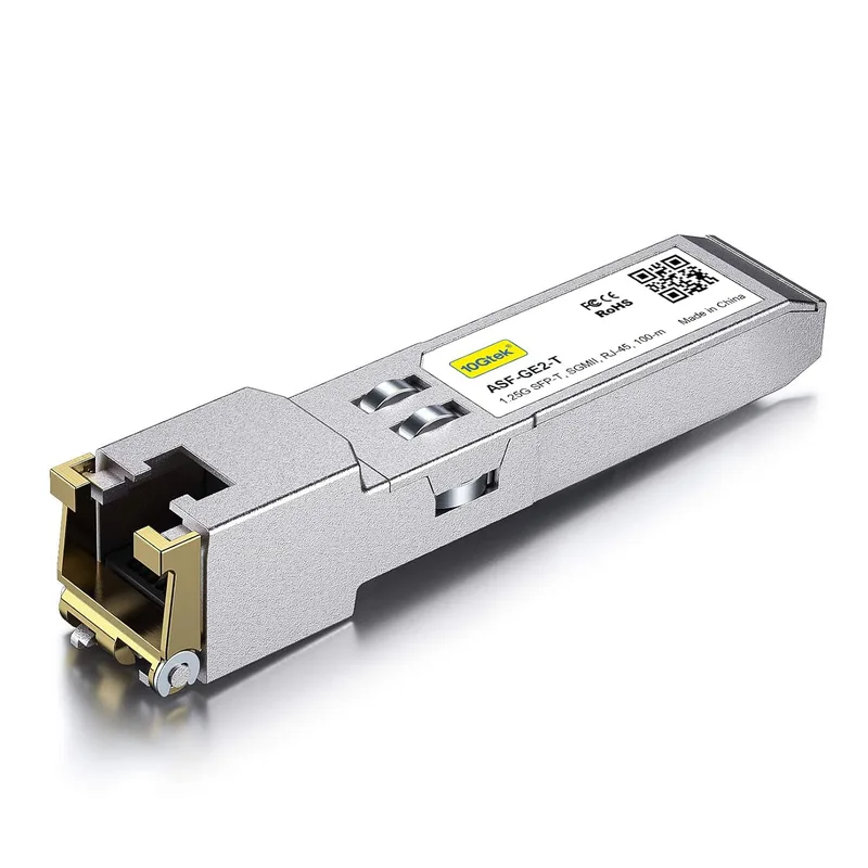 10Gtek 1G SFP to RJ45 Mini-Gbic Module 100-meter