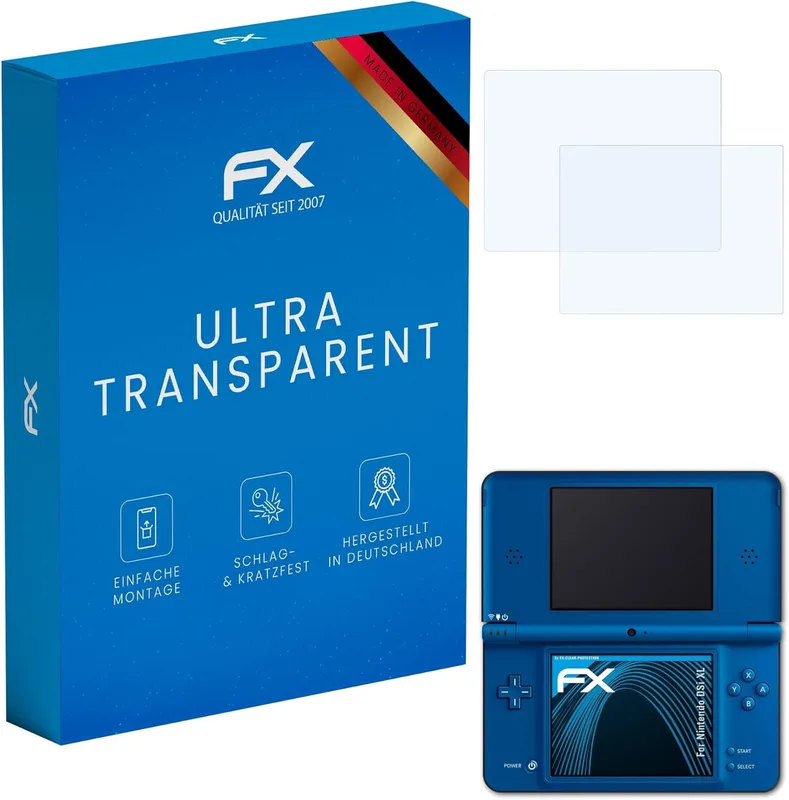 atFoliX Skärmskyddsfilm för Nintendo DSi XL