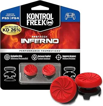 KontrolFreek FPS Freek Inferno kontroll för PlayStation 4 (PS4) och PlayStation 5 (PS5)