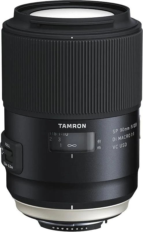Tamron F017E SP 90 mm F/2.8 Di Macro, 1:1 VC USD för Nikon