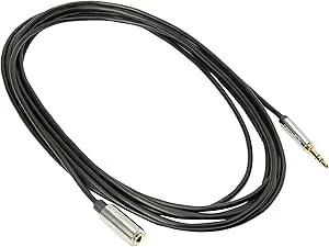 Amazon Basics Ljudförlängningskabel, 3,5 mm utgång