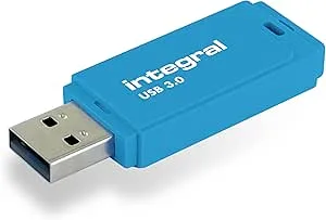 Integral 128 GB Neon Blue USB 3.2 Gen 1 USB-minne