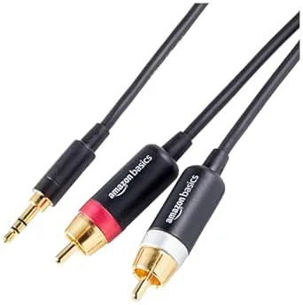Amazon Basics Adapter Till Ljudkabel 3,5 AUX Till
