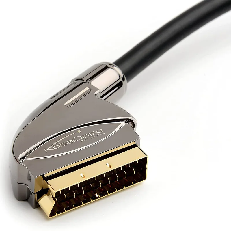 Nedis CVGP31130BK10 Omkopplingsbar SCART-kabel SCART-hane