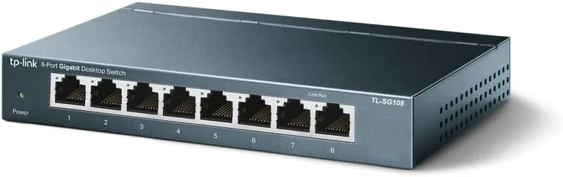 TP-Link TL-SG108 8-portars Gigabit nätverksswitch