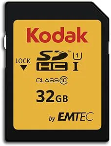 KODAK 32 GB SD-kort UHS-I U1 V10 SDHC/XC