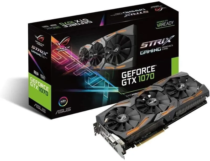 ASUS ROG Strix GeForce GTX 1070 8 GB GDDR5 grafikkort